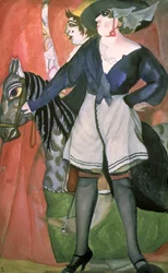 Circus Scene, 1917